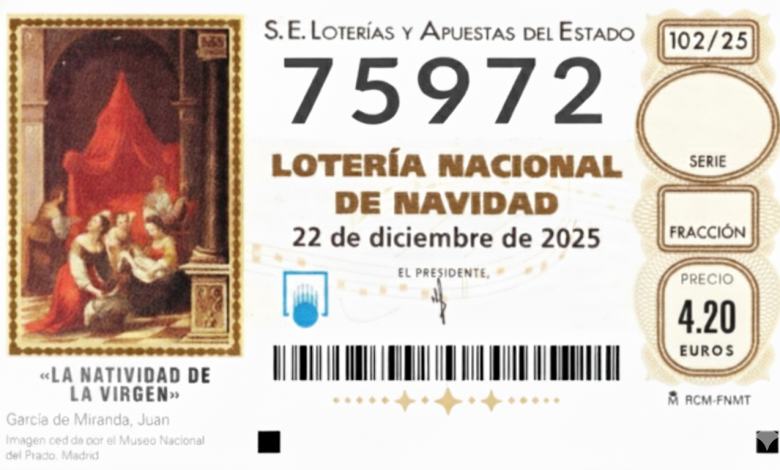 Photo of Lotería Navidad 2025